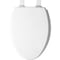 Mayfair Mayfair by Bemis Kendall Slow Close Elongated White Enameled Wood Toilet Seat 147SLOW-000 - alternate 2